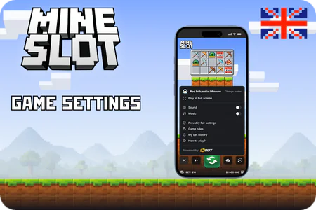 Mine casino Game settings